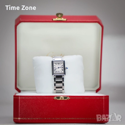 Cartier Tank Louis Cartier 30mm x 22mm Steel Swiss Quartz Movement Дамски, снимка 2 - Дамски - 54045487