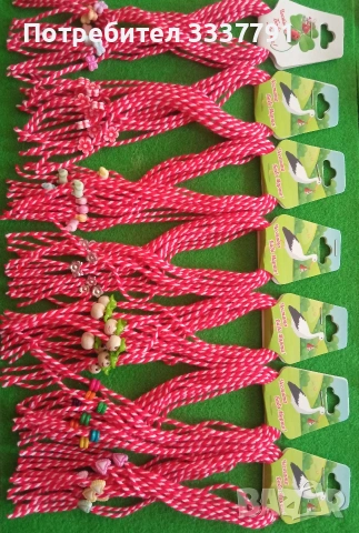 Мартеници ръчна изработка, снимка 9 - Други стоки за дома - 53211023