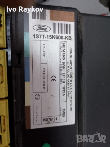 КОМФОРТЕН МОДУЛ FORD MONDEO MK3 1S7T-15K600-KB, снимка 7 - Части - 47589009