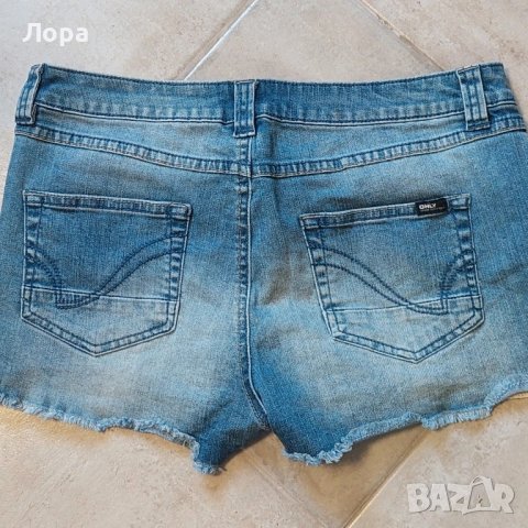 Дамски къси дънкови панталони 7 бр., снимка 12 - Къси панталони и бермуди - 50964340