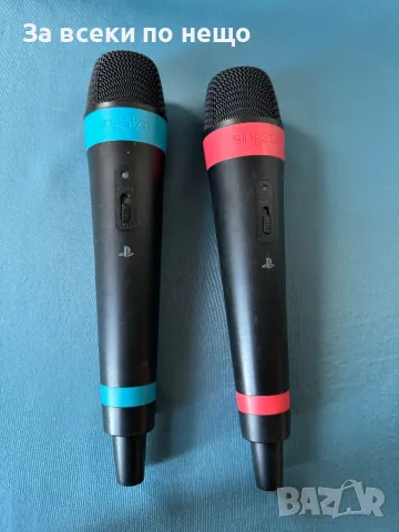 Оригинални безжични микрофони Singstar за плейстейшън playstation, снимка 4 - Аксесоари - 46954839