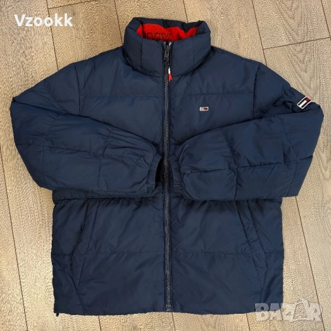 Мъжко яке Tommy Jeans Essentials | M размер, снимка 2 - Якета - 52898646