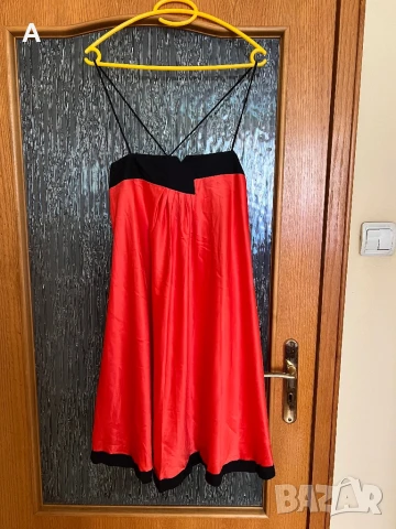 Две сатенени рокли , снимка 1