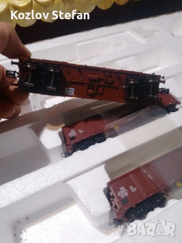 Сет вагони с цвекло ROCO 1:87 HO, снимка 2 - Колекции - 54219710