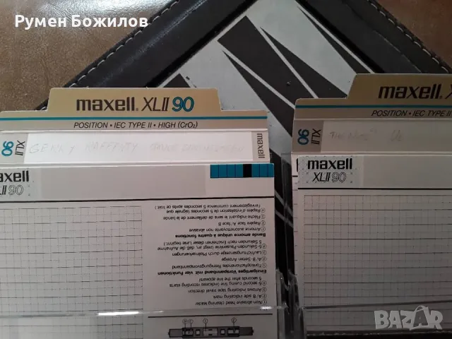 10 много добри хромни MAXELL XLII с разнообразни записи, снимка 6 - Аудио касети - 49266950