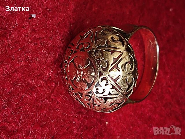 Старо злато СССР. Руски златен пръстен. Златен пръстен СССР. Руско злато Златни бижута СССР