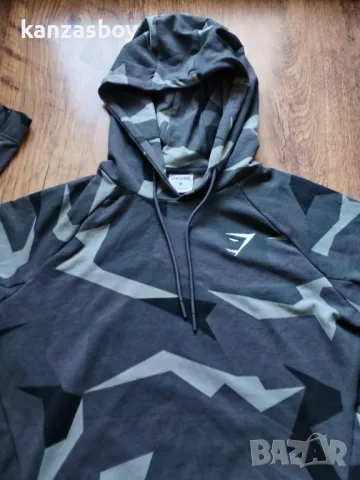 Gymshark Critical Hoodie -  страхотно фитнес горнище КАТО НОВА M, снимка 4 - Спортни дрехи, екипи - 49066019