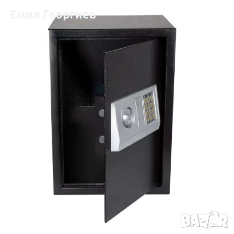 Електронен сейф 43L с аварийни ключове и монтажни болтове – Сигурност и защита за ценни вещи, снимка 7 - Други стоки за дома - 53229775