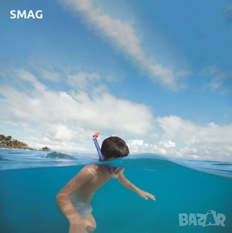 Детска плажна маска и комплект шнорхел за плуване 3+ години - Bestway, снимка 4 - Водни спортове - 46281041