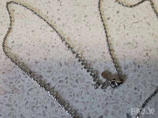 ЛАНЧЕ СРЕБРО, снимка 3 - Колиета, медальони, синджири - 50916009