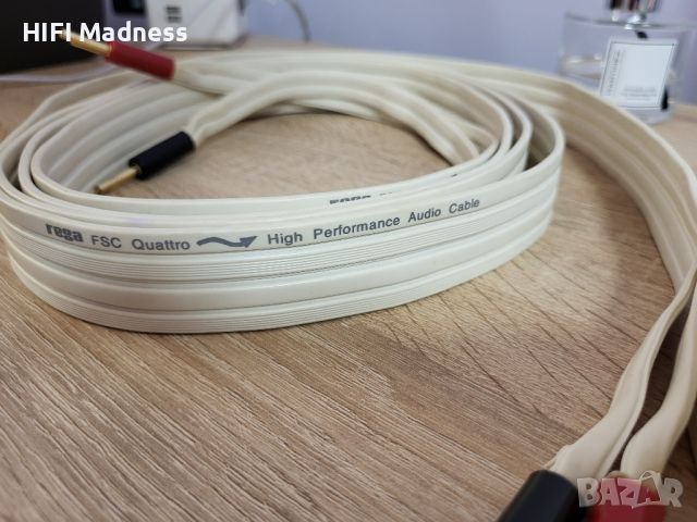 Rega FSC Quattro Bi-wire Speaker Cable / Кабели за тонколони, снимка 5 - Тонколони - 46060596