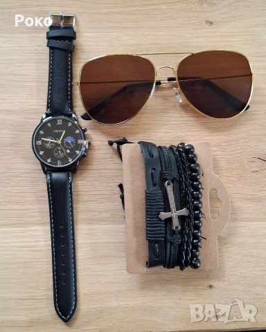 Нов Мъжки Красив Подарачен Комплект.