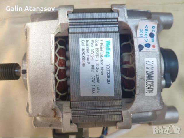 Електромотор за  indesit INNEX XWA 81252, снимка 2 - Перални - 45616580