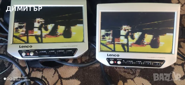 lenco dvd 205 за автомобил + два монитора, снимка 2 - Аудиосистеми - 49881711