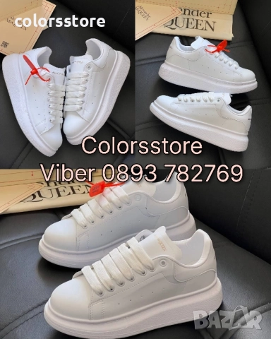 Бели кецове Alexander McQueen/BR87p