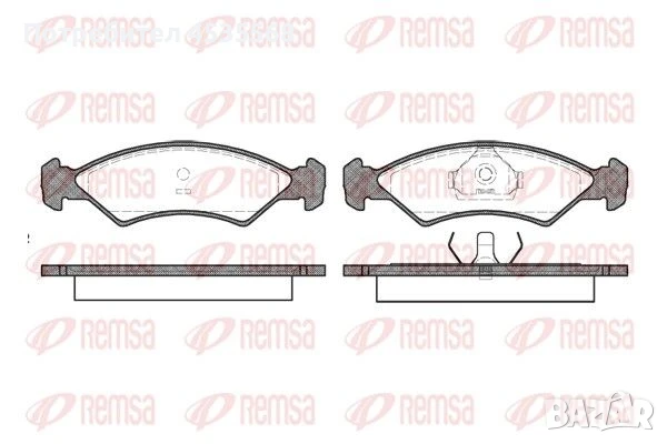 НАКЛАДКИ ПРЕДНИ Форд Фиеста