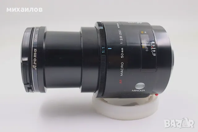 MINOLTA 50mm  AF , 2,8 MACRO, снимка 2 - Обективи и филтри - 50156872