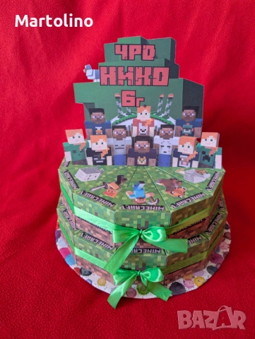 Картонена торта Том и Джери, снимка 14 - Други - 53064029