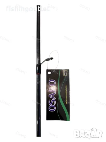 Универсален спининг комплект, карбонова въдица 2.40м, макара 10л и плетено влакно, снимка 5 - Въдици - 50329444