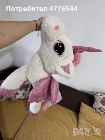 Плюшен еднорог, снимка 3 - Плюшени играчки - 54293454