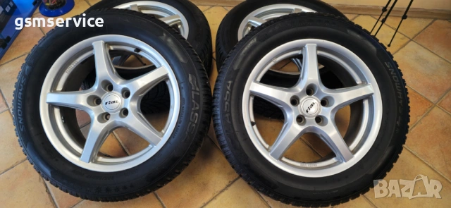 Лети джанти RIal 5x108 със зимни гуми 235/55/17, снимка 8 - Гуми и джанти - 54164066