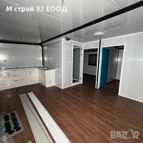 Сглобяема къщичка контейнер 37м2 М СТРОЙ 92 Стара Загора готова къща или офис, снимка 13 - Къщи - 51308006