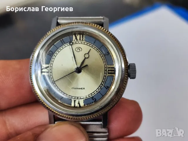 Механичен часовник восток 17 jewels, снимка 4 - Мъжки - 46907816