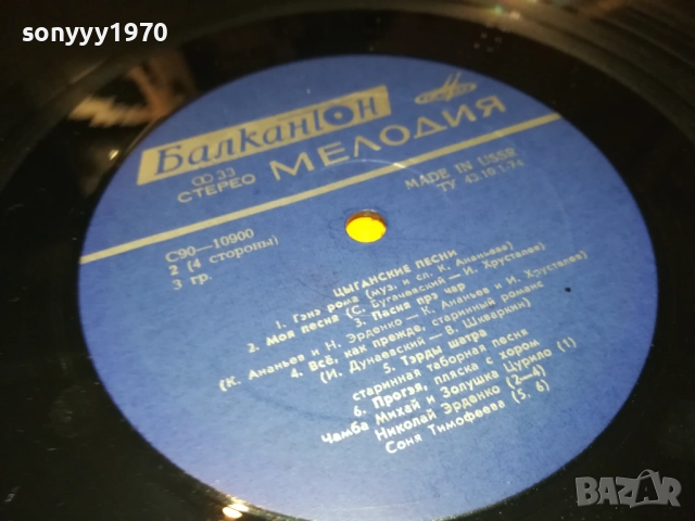 ЦИГАНСКИ ПЕСНИ-2БР ПЛОЧИ 0411251901, снимка 13 - Грамофонни плочи - 52296211