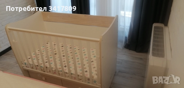 Чисто ново бебешко легло-люлка Lorelli