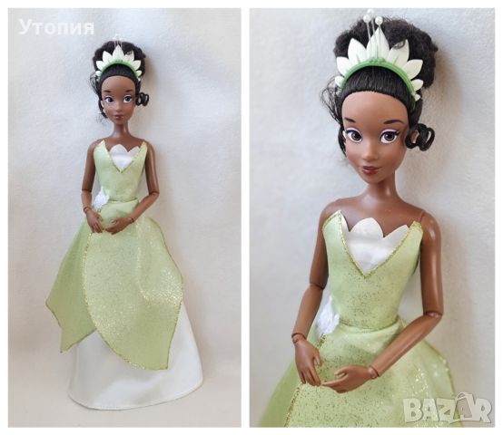 The Disney Store принцеси Снежанка, Бел, Рапунцел обновена 28.06., снимка 3 - Кукли - 28262530
