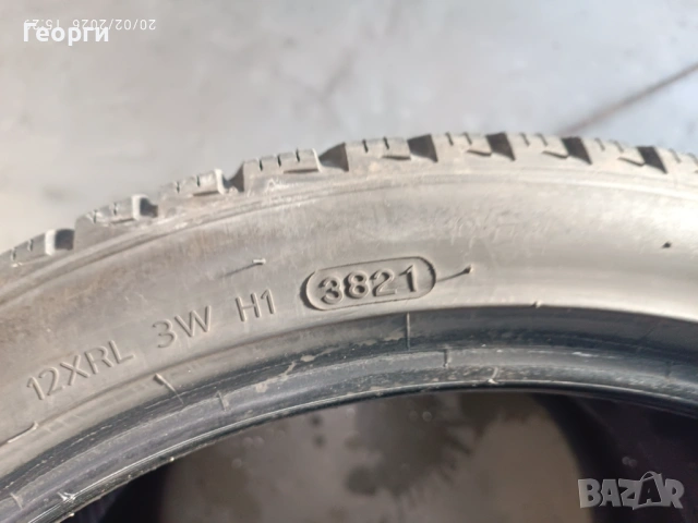 2бр.зимни гуми 225/40/18 Hankook, снимка 3 - Гуми и джанти - 53611897