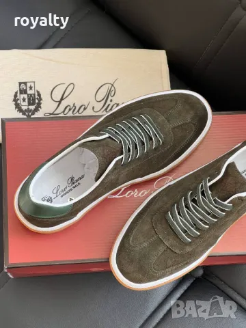 Loro Piana - Естествен Велур Дамски Обувки , снимка 2 - Маратонки - 49483522