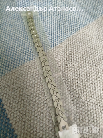 Нови магнитна гривна, неръждаема стомана, снимка 2 - Гривни - 52353699