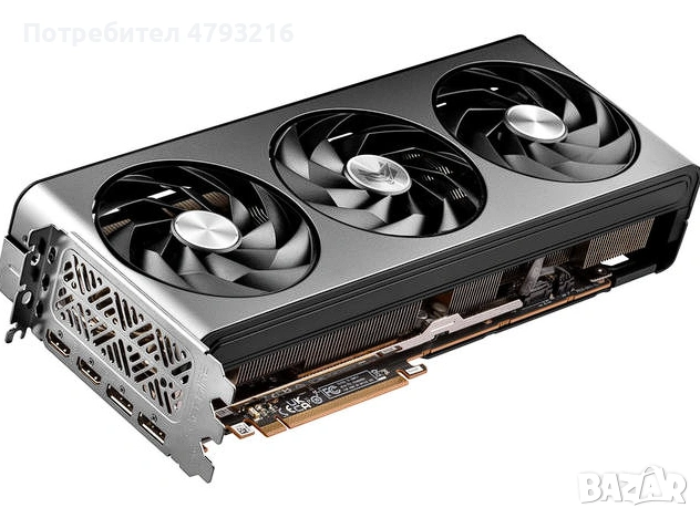 Видео карта RX 7800 XT Sapphire nitro+ Гаранция, снимка 5 - Видеокарти - 54159660