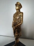 БРОНЗОВА СТАТУЯ-СКЛУПТУРА ФРАНКО , снимка 7