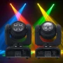 Професионален Дискотечен прожектор с 4 диода, Проектор Double Face Moving Head Light, 40w, снимка 1
