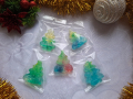 Малки коледни глицеринови сапунчета за подарък, снимка 8