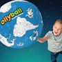 Нова Водоустойчива Ollyball топка за игра и оцветяване – за всяка възраст, снимка 4