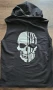 Мъжки топ с качулка без ръкави, снимка 2