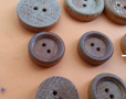 стари дървени копчета , снимка 3