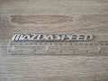 сребрист метален надпис MazdaSpeed за Mazda, снимка 6