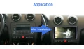 Мултимедия Android CarPlay за Audi A3 2003–2011 + Камера за заден ход, снимка 8
