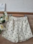 Къси панталони с висока талия на звездички , снимка 1