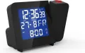 Радиоуправляем Прожекционен Будилник с LCD дисплей AURIOL, снимка 2