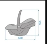 Столче за кола за бебе Maxi-Cosi от 0-12 месеца , 40-75см, 0-12кг, снимка 13