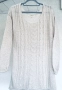 VINTAGE COUTURE пуловер в екрю нюанс, снимка 3