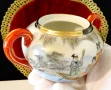 Захарница японски порцелан Sаtsuma,злато. , снимка 5