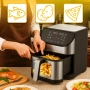 Фритюрник с горещ въздух XXL - 8 литра, 1800 W и 12 програми, снимка 4