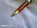 Харлей Дейвидсън Harley Davidson ballpoint roller pen марков метален ролер винтидж с номер отличен, снимка 7