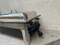 Бен Мари с нагревател и Капак Неръждавейка само за 150 лв APS -electric chafing dish -eco 63 x 36 cm, снимка 3